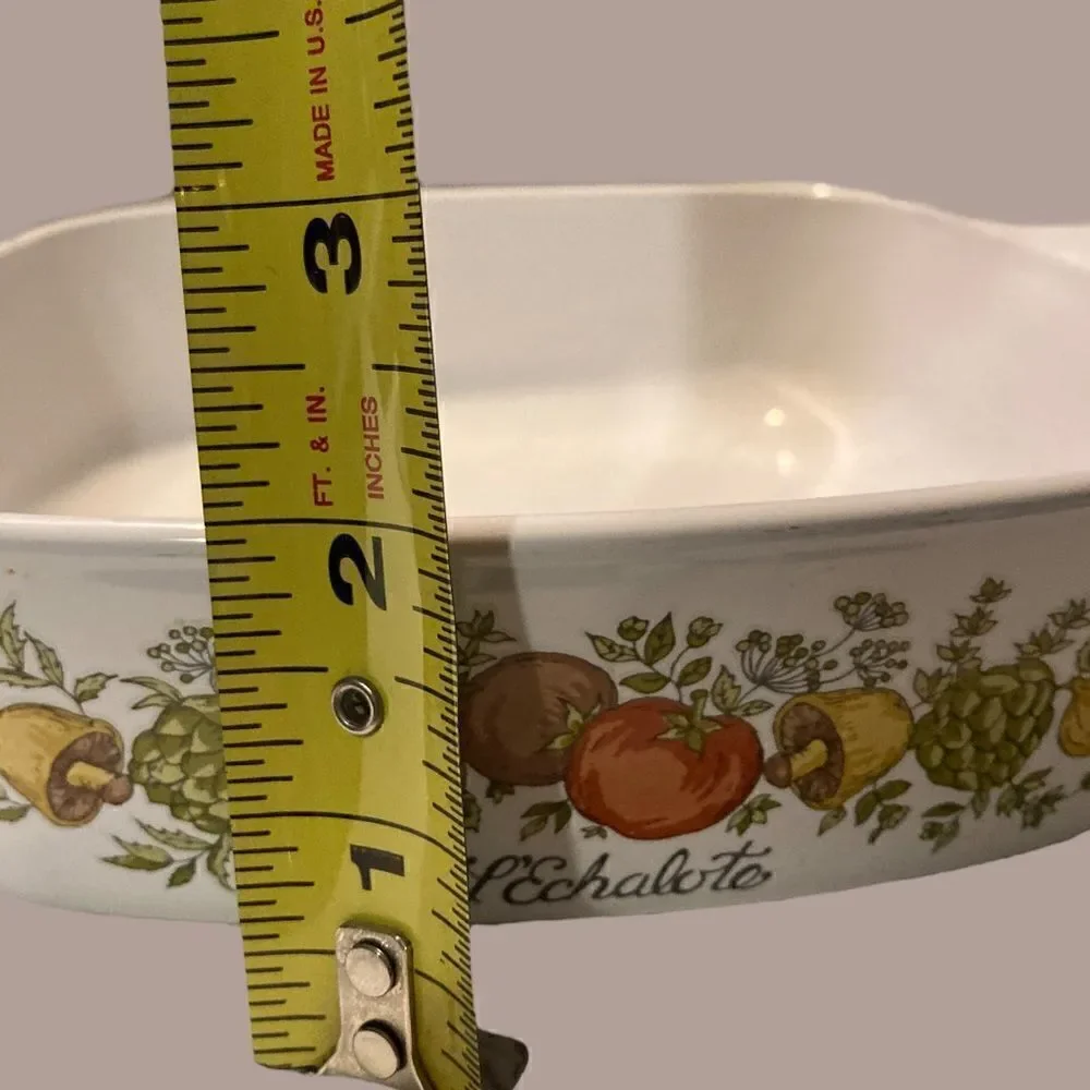 Vintage Spice O Life Corning Ware 1 Quart Casserole Dish